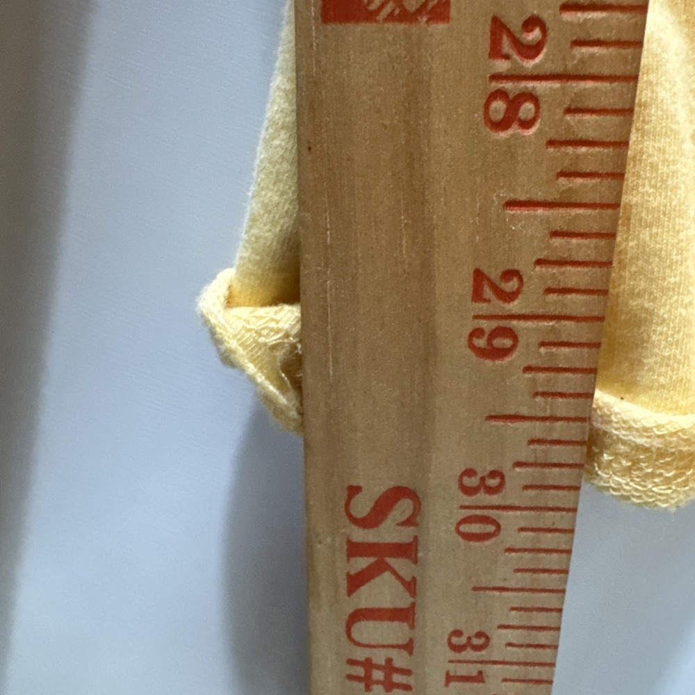 Neimann Marcus Yellow Track Suit Straight Leg, Full Zip Hooded Jacket Size Small - Picture 12 of 16